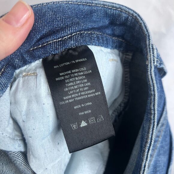 Kut from the Kloth Celine Slouchy Boyfriend Denim Jeans Size 12 Distressed - Picture 8 of 9